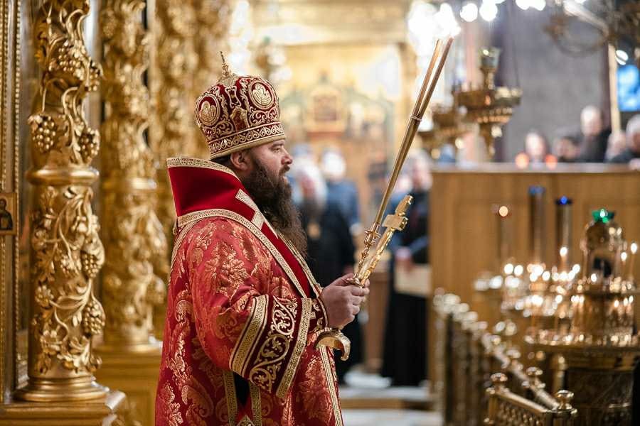 Поздравление епископу Парамону с днём тезоименитства