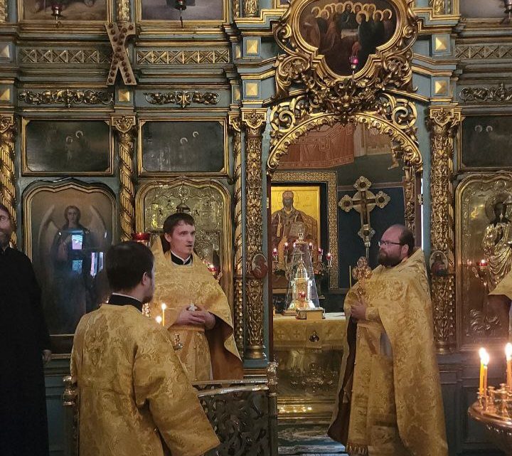 Поздравляем клирика Знаменского храма иерея Симеона Тараканова с 30-летием со дня рождения!